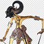 Gambar Wayang Arjuna Hitam Putih