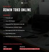 Lowongan Menjadi Admin Slot Online Di Indonesia Terbaru 2024